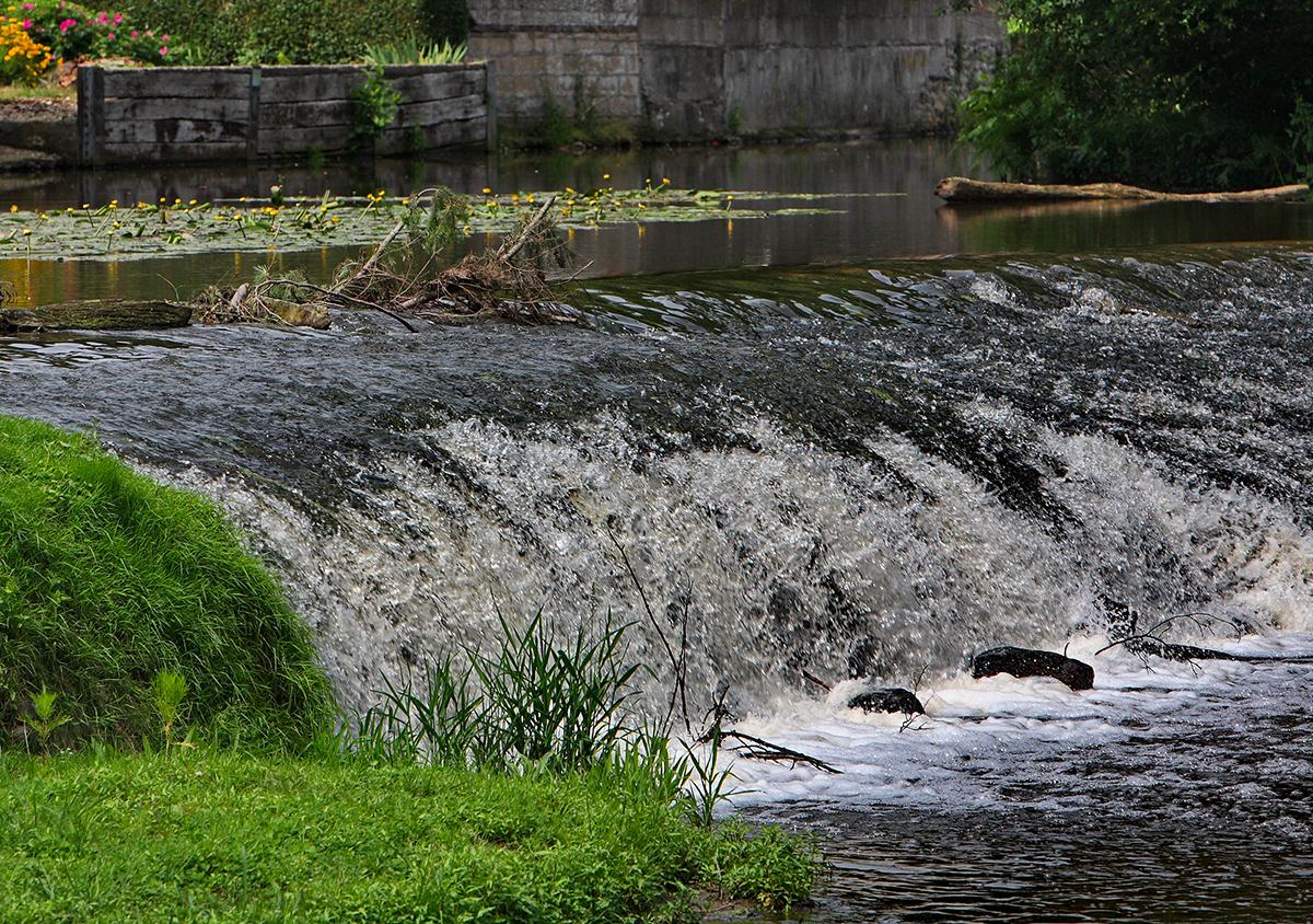 Chute eau